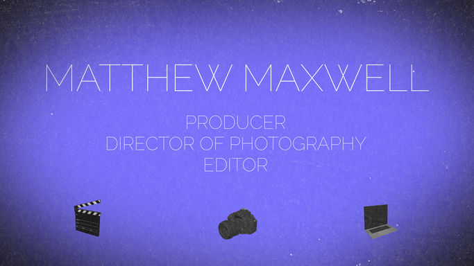 Matthew Maxwell 2020 Reel